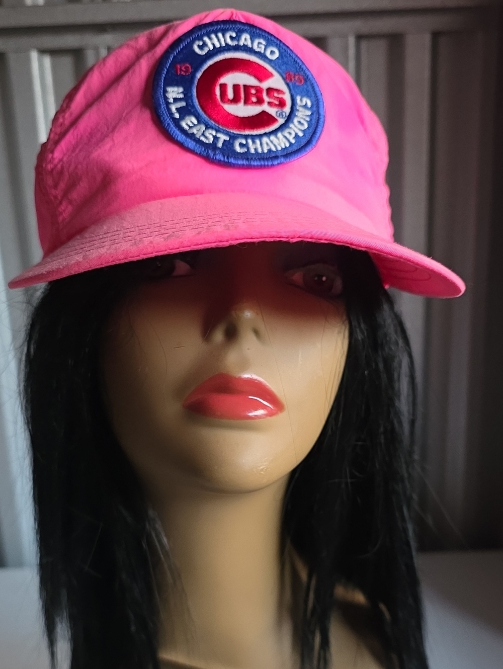 Vintage Cubs Pink Baseball Cap - Women's Casual Hat